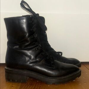 Dolce Vita Black Combat Boots